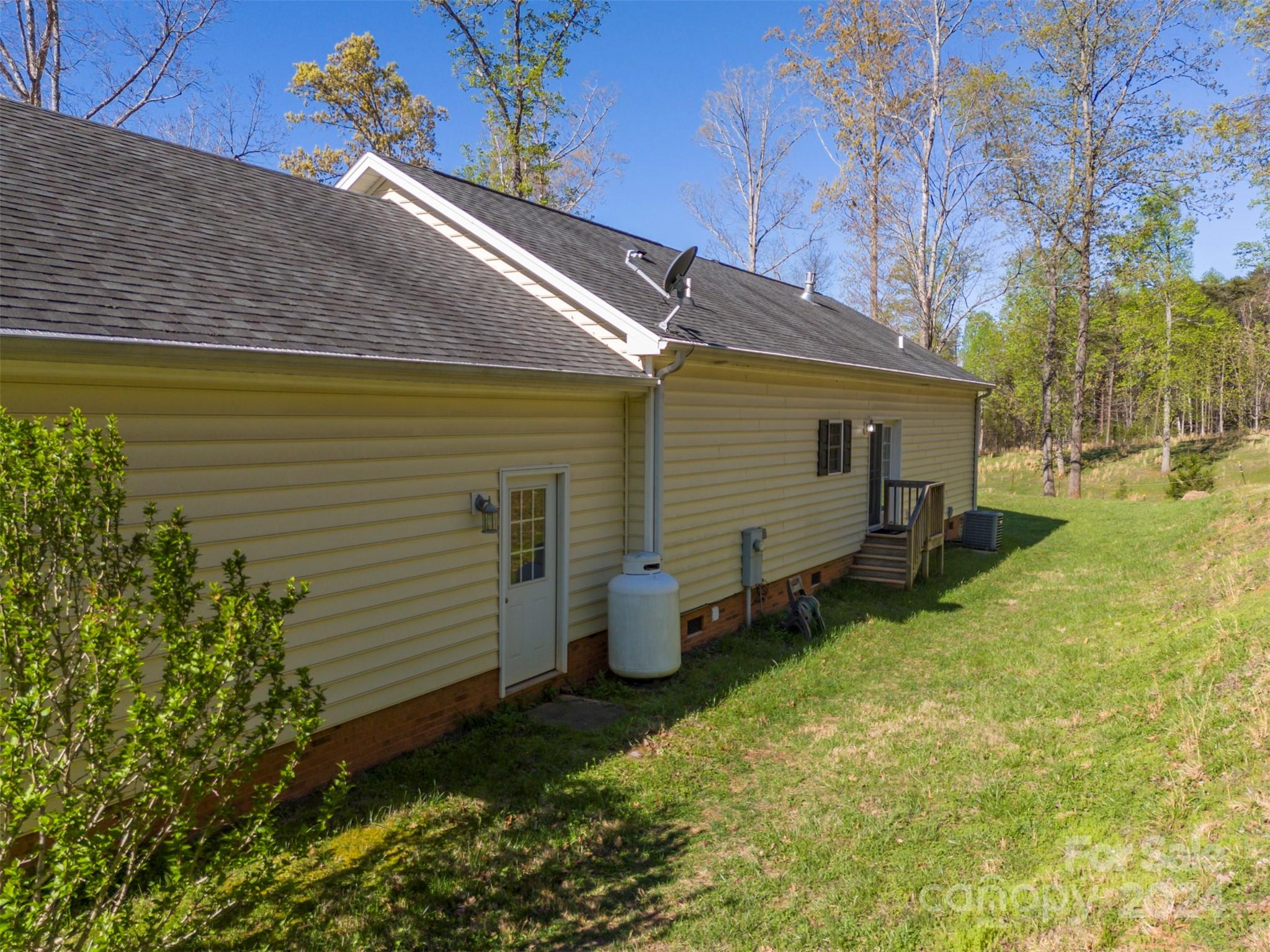 1975 Whiteside Road Mill Spring, NC 28756 - Photo 28 of 37 a view of a backyard