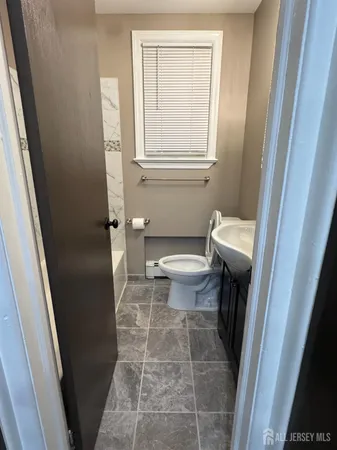 a bathroom with a sink and a toilet