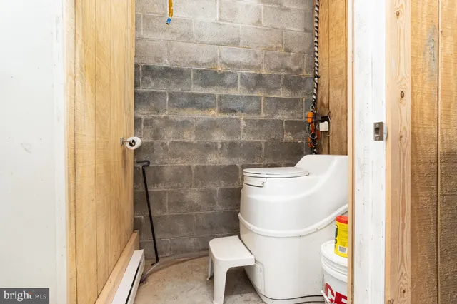 a view of a lake with a yard