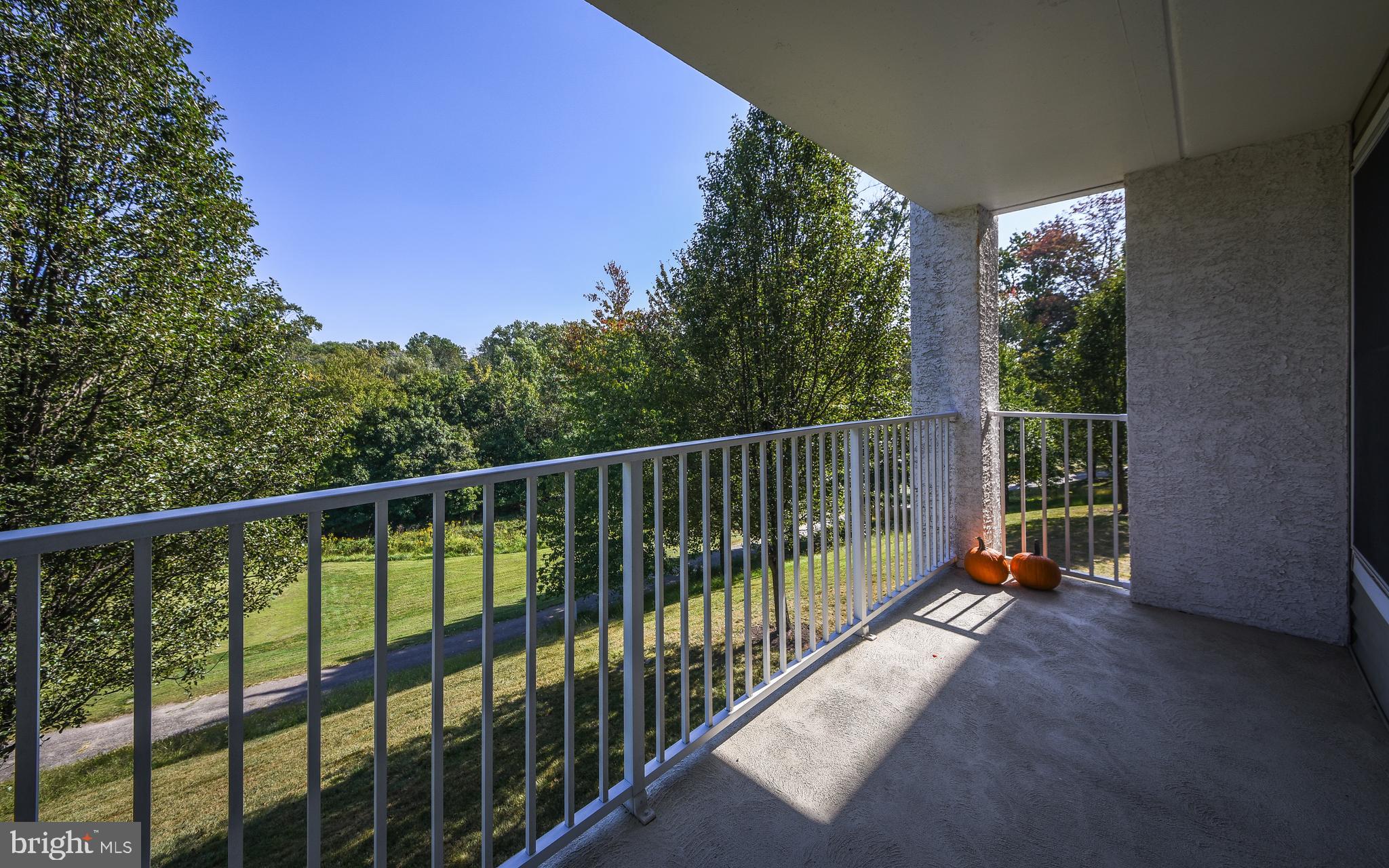 Beautiful view from balcony