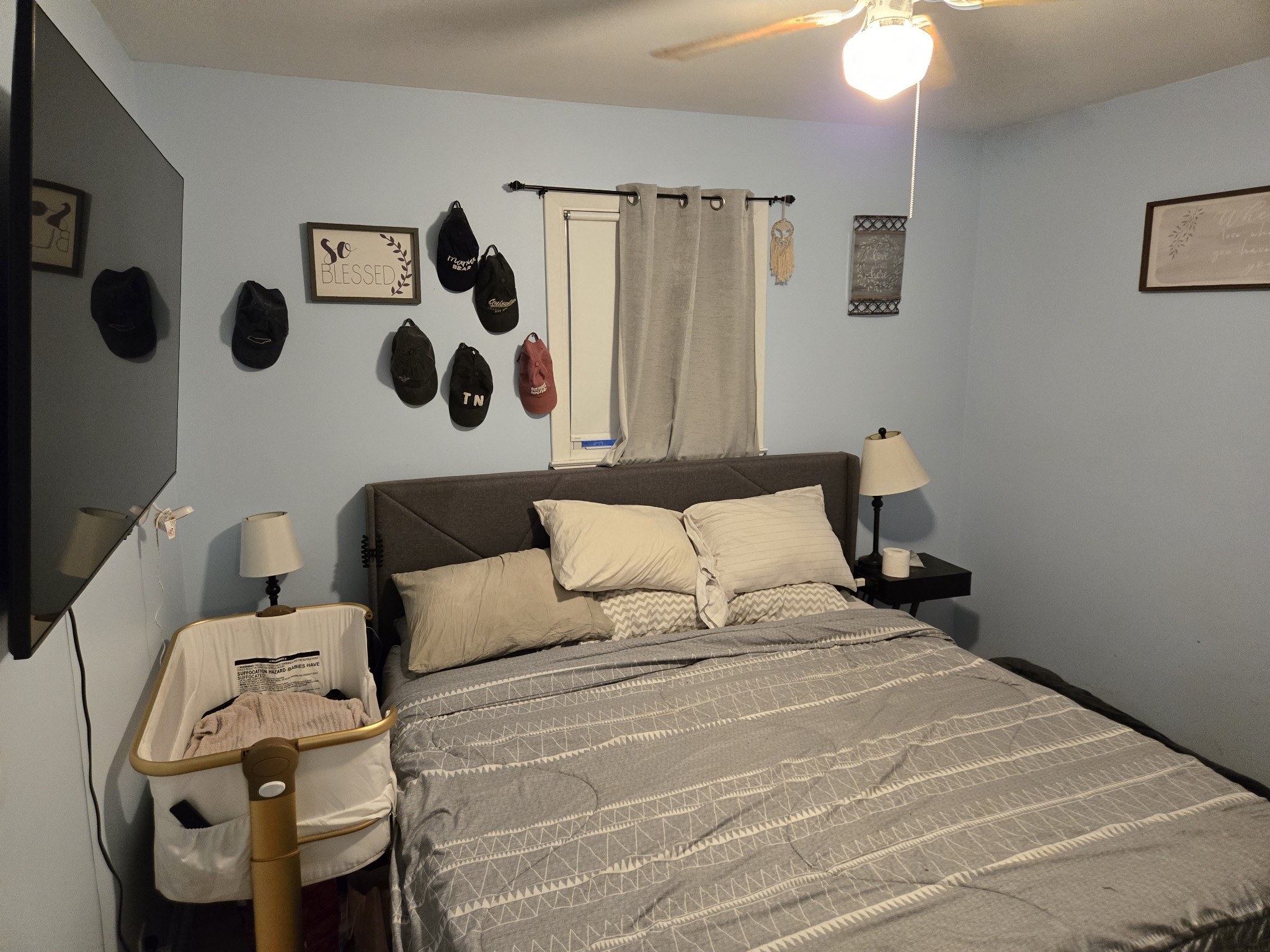 5253 Henley Road Mount Juliet, TN 37122 - Photo 10 of 20 a bedroom with a bed and a mirror