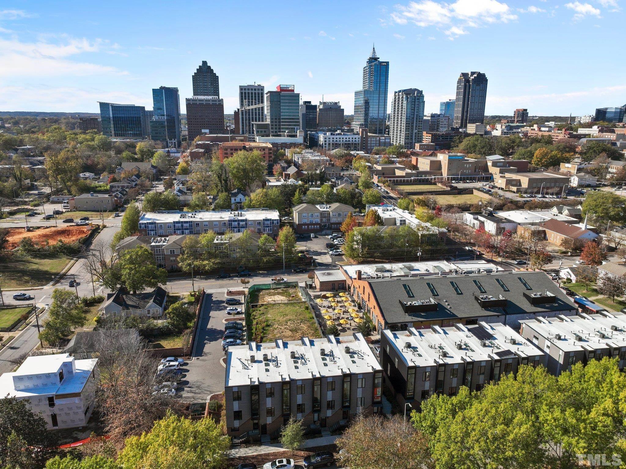 426 Chavis Way Raleigh, NC 27601 - Photo 34 of 35 a view of a city with tall buildings