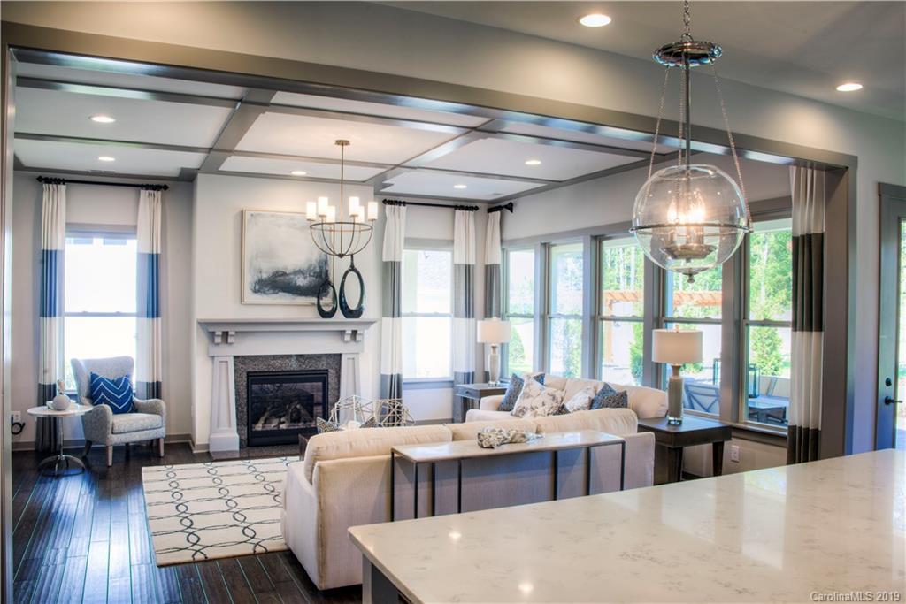 4022 Oarman Court, Unit 437 Fort Mill, SC 29708 - Photo 6 of 13 a living room with furniture and a fireplace