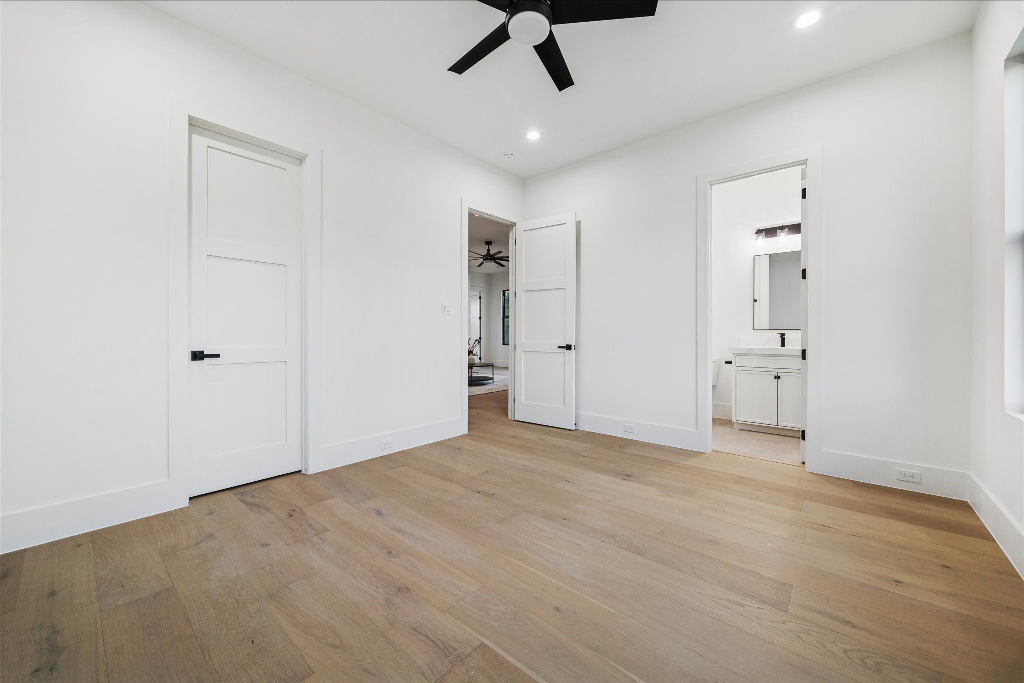 614 Eleanor Street Houston, TX 77009 - Photo 32 of 43 wooden floor in an empty room
