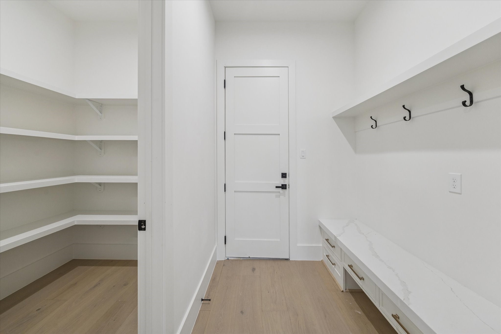 614 Eleanor Street Houston, TX 77009 - Photo 38 of 43 a view of an empty walk in closet