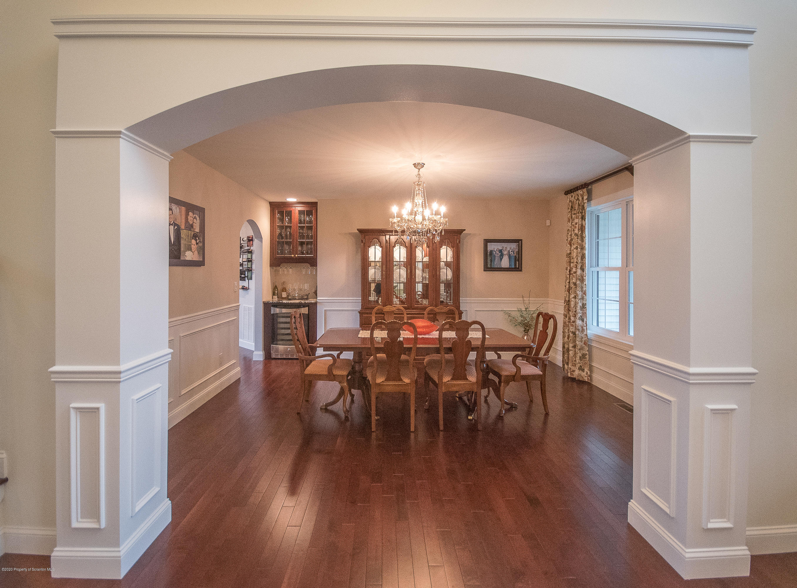 121 Highland Road Moscow, PA 18444 - Photo 14 of 93 a view of a dining room with furniture and wooden floor