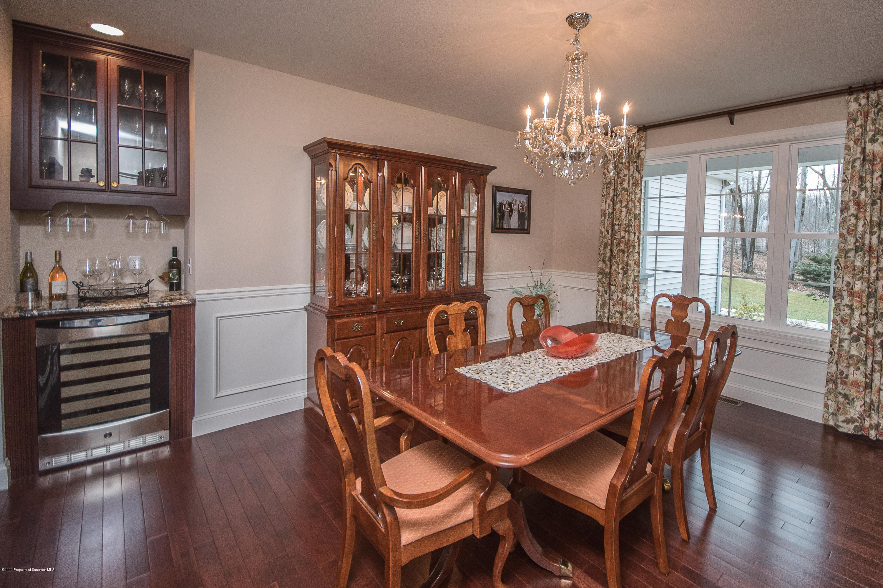 121 Highland Road Moscow, PA 18444 - Photo 15 of 93 a view of a dining room with furniture window and wooden floor