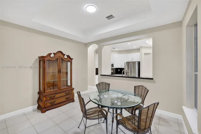 a view of a livingroom with furniture