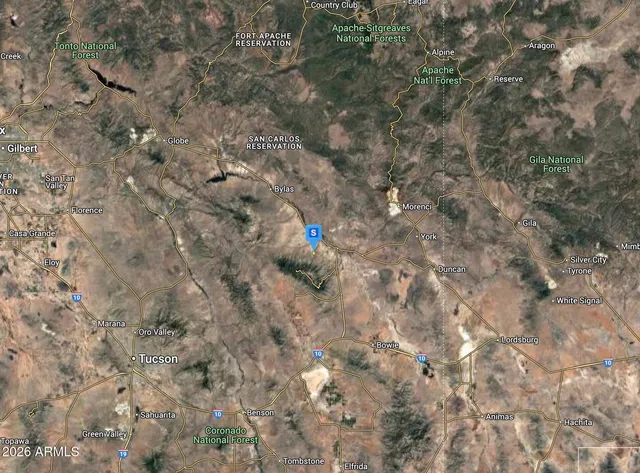 a backyard of a house with lots of trees