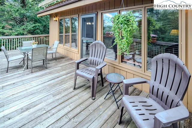 a view of a chairs in balcony