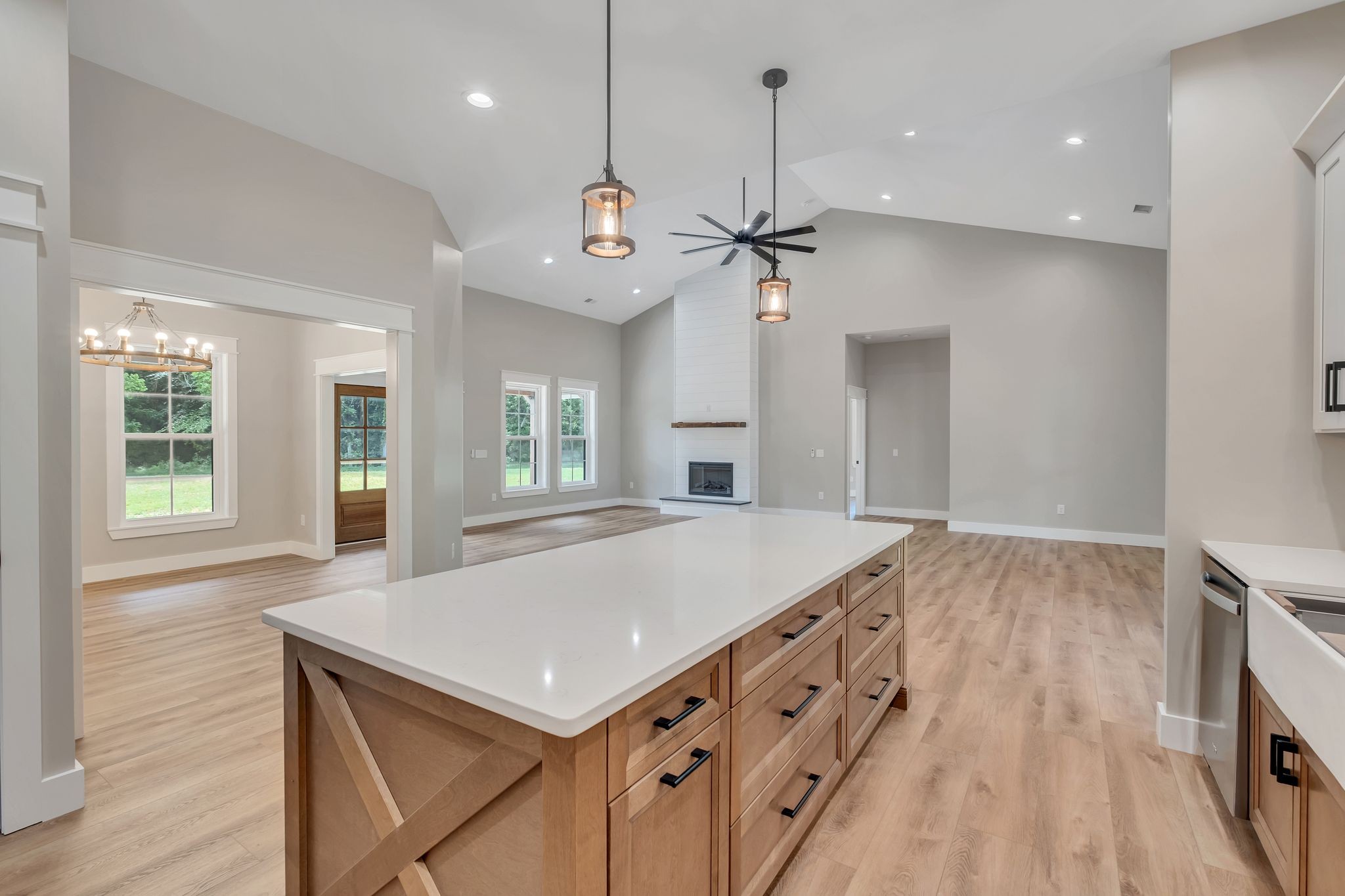 53 Kemp Hollow Road Pleasant Shade, TN 37145 - Photo 17 of 38 a view of a kitchen and a sink