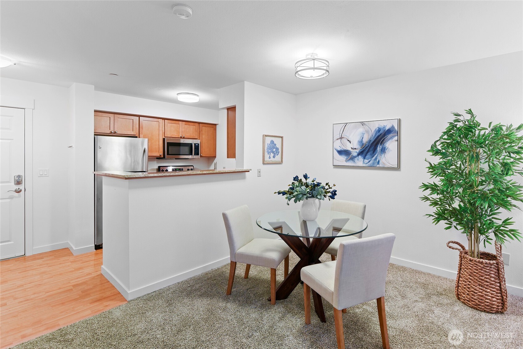 300 High School Road Northeast, Unit 314 Bainbridge Island, WA 98110 - Photo 11 of 36 a dining room with furniture and window