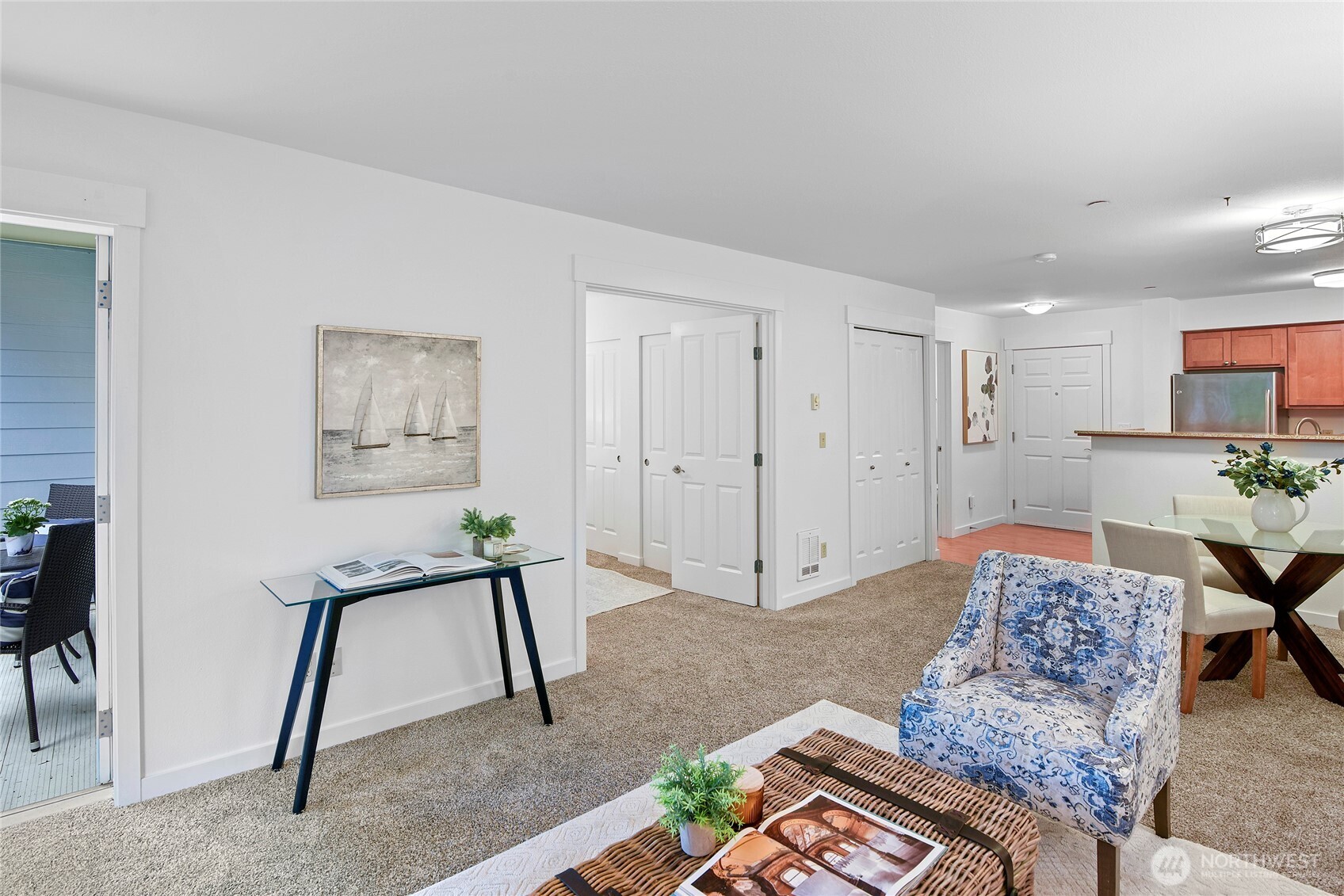 300 High School Road Northeast, Unit 314 Bainbridge Island, WA 98110 - Photo 18 of 36 a living room with furniture and a table