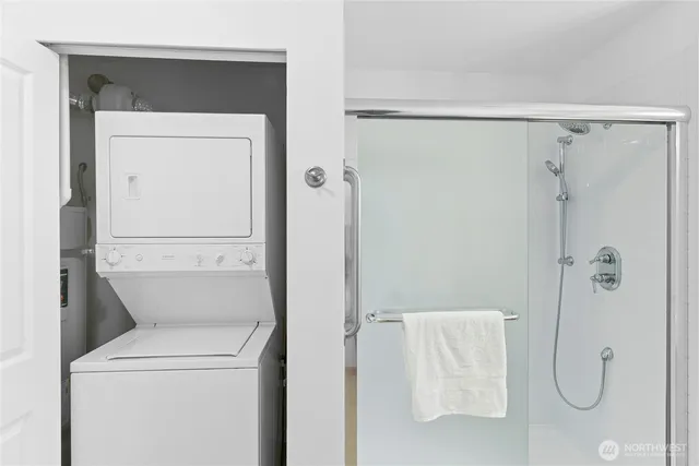 a view of a hallway with front door