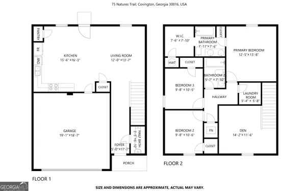 $1,935 | 75 Natures Trail, Covington, GA 30016