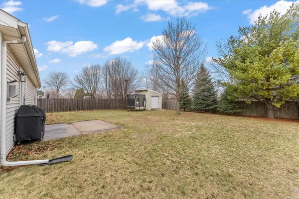 a view of yard with tree