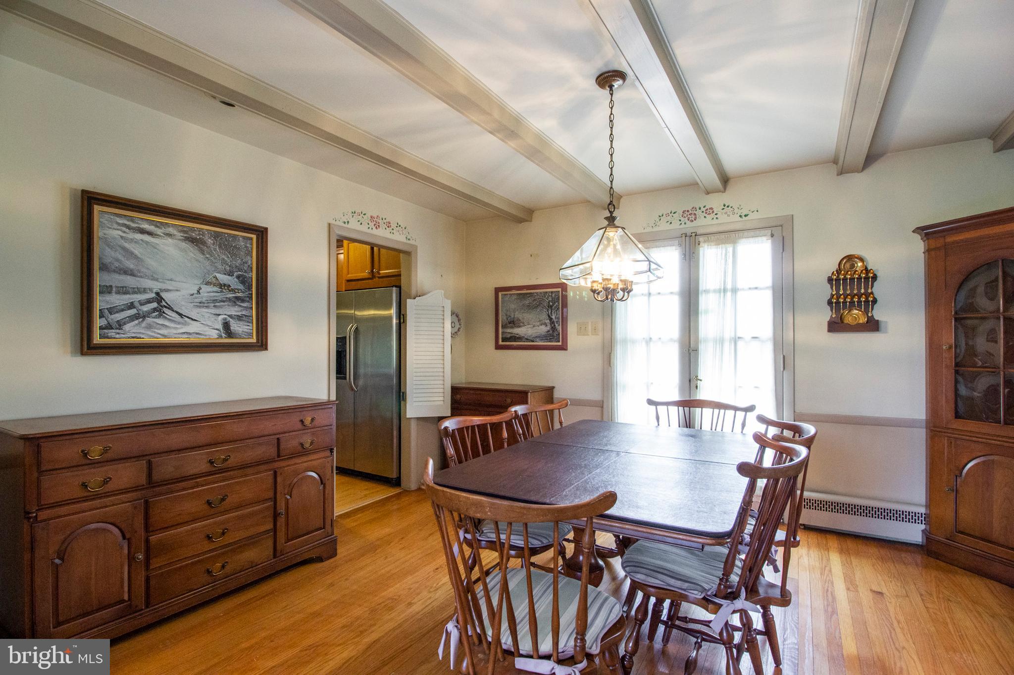 1272 George Road Jenkintown, PA 19046 - Photo 5 of 43 Dining Room with access to deck