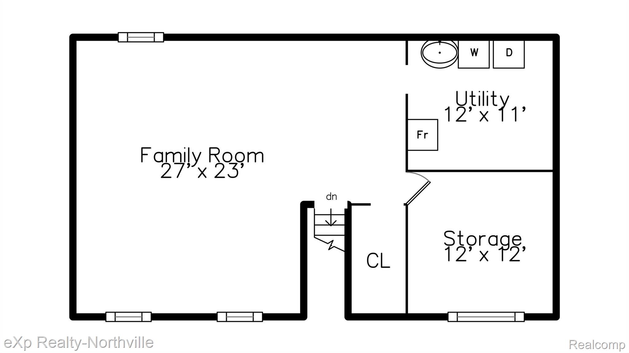 704 West Baker Road Highland, MI 48357 - Photo 40 of 40 upper1_floorhc.jpg
