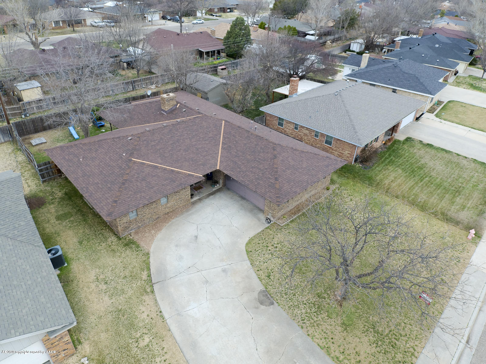 4420 Kingston Road Amarillo, TX 79109 - Photo 3 of 26 Ariel View