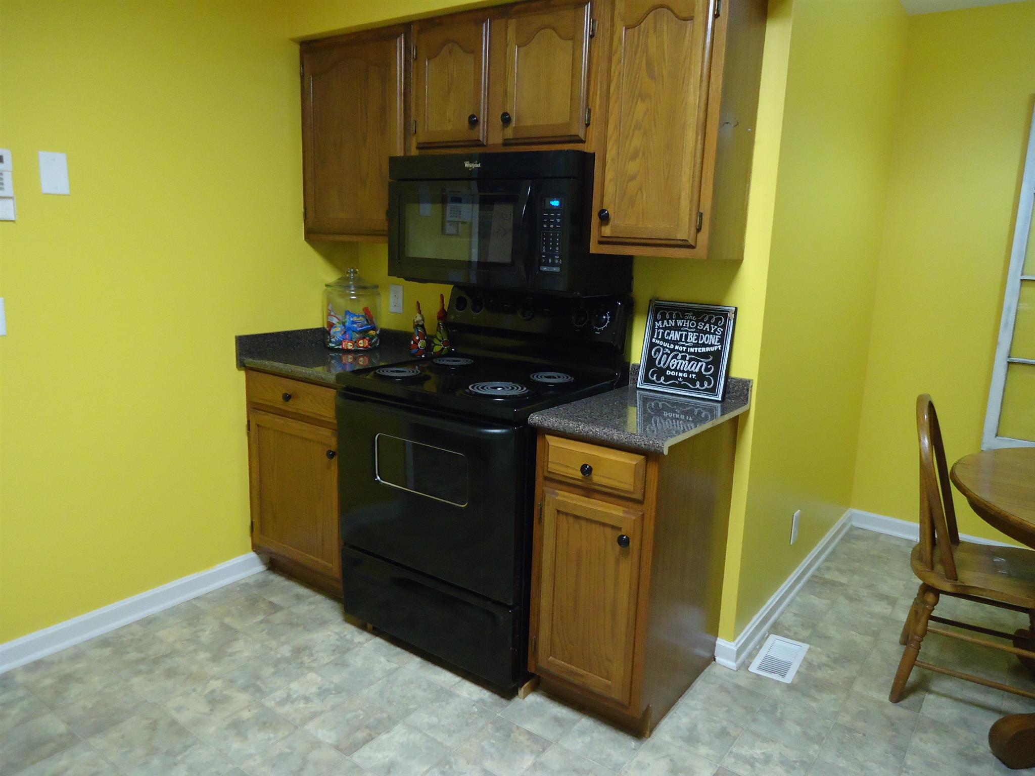 4481 Washington Road Greenbrier, TN 37073 - Photo 10 of 30 a kitchen with a stove and a microwave
