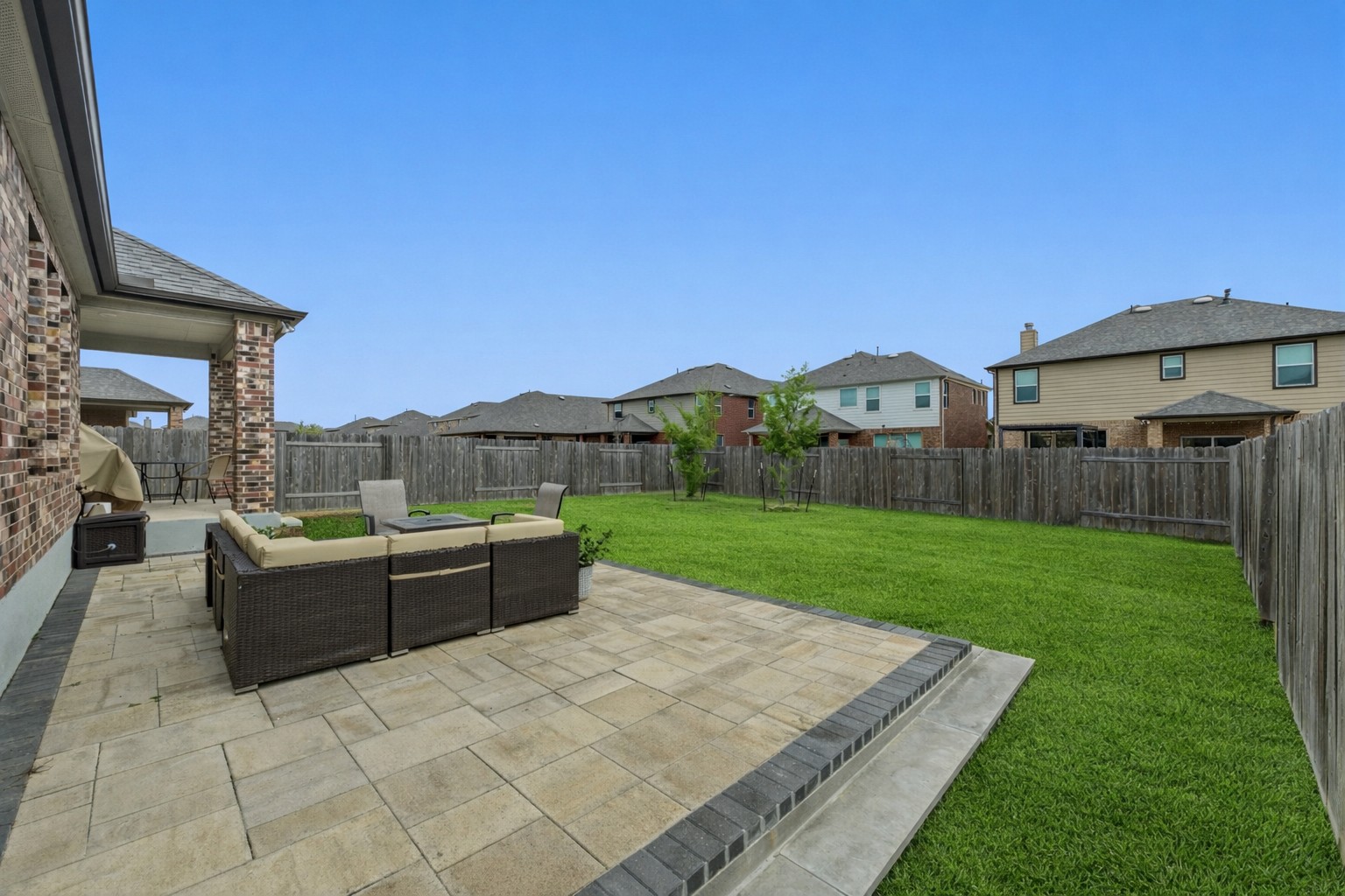 1236 Cornith Lane Leander, TX 78641 - Photo 29 of 32 a view of an house with backyard and furniture