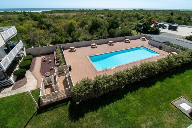 a view of a city with an ocean