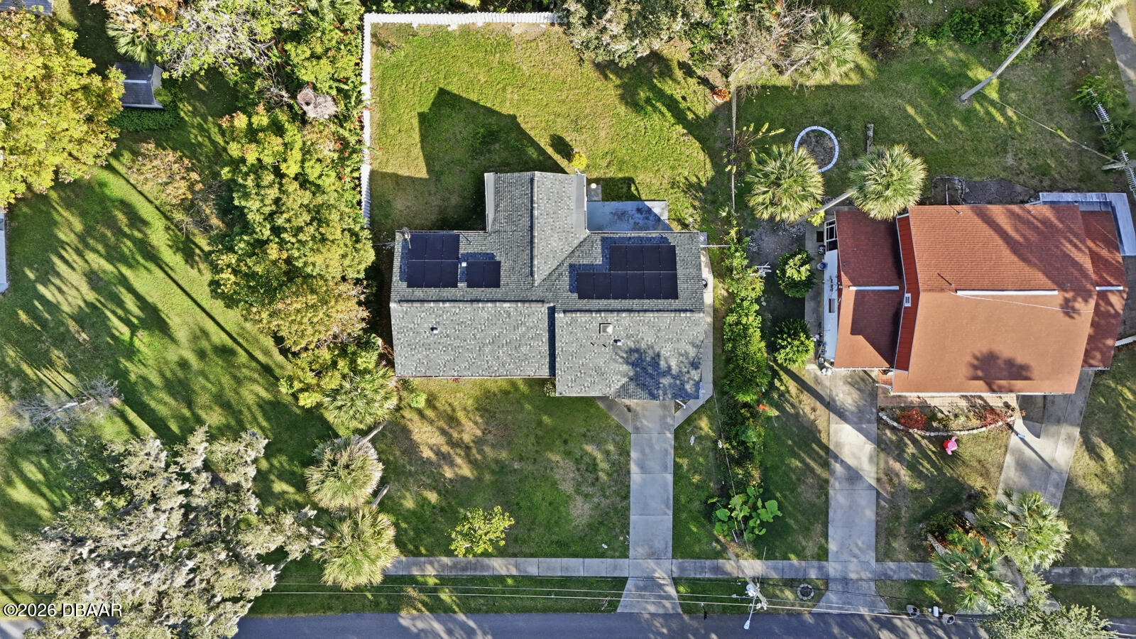 550 Locust Street Port Orange, FL 32127 - Photo 37 of 37 an aerial view of house with yard