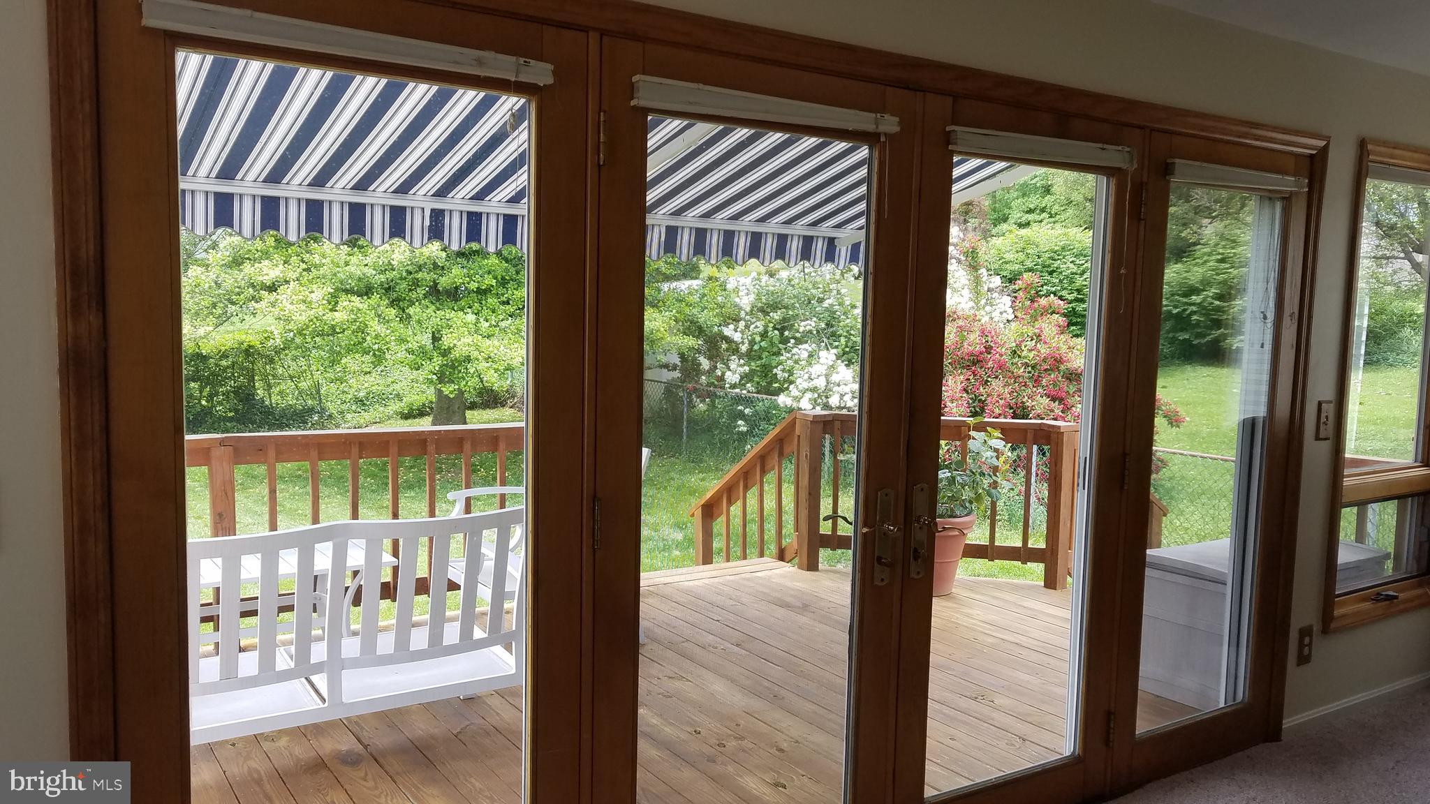 6402 Sharon Road Baltimore, MD 21239 - Photo 21 of 56 Deck with Awning