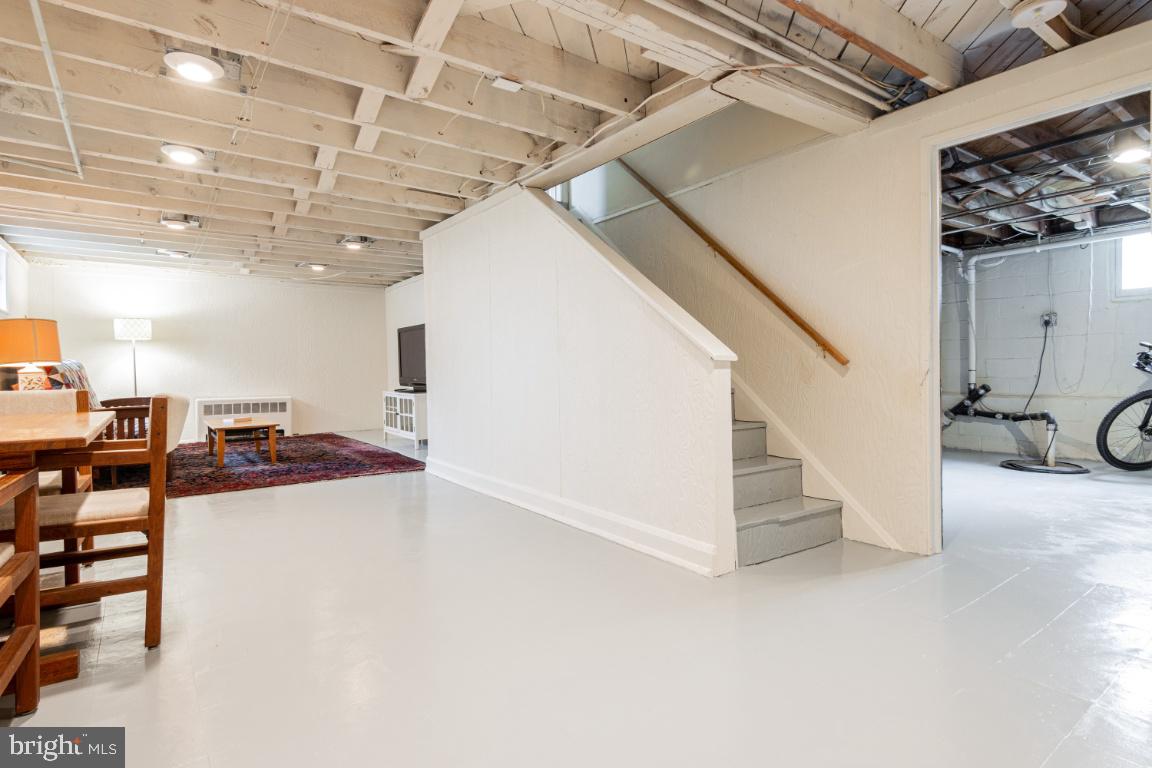 6402 Sharon Road Baltimore, MD 21239 - Photo 38 of 56 Stairs to Lower Level Recreation Room