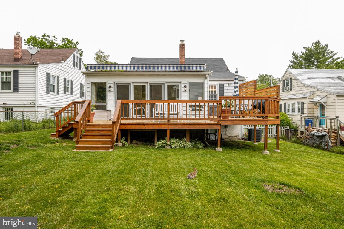 6402 Sharon Road Baltimore, MD 21239 - Photo 54 of 56 Deck and Back Yard