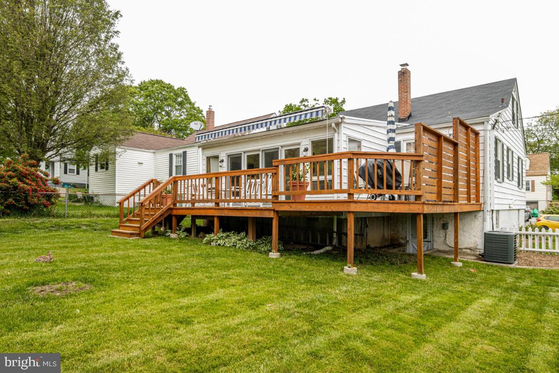 6402 Sharon Road Baltimore, MD 21239 - Photo 55 of 56 Deck and Back Yard