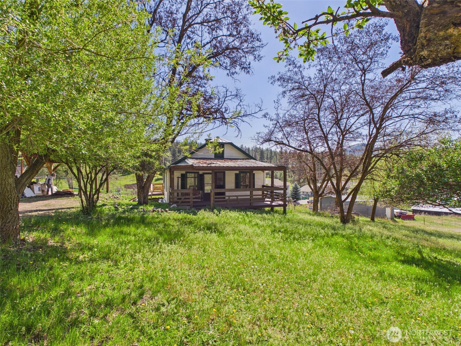 50 Klondike Road Republic, WA 99166 - Photo 18 of 18 a view of a house with a big yard