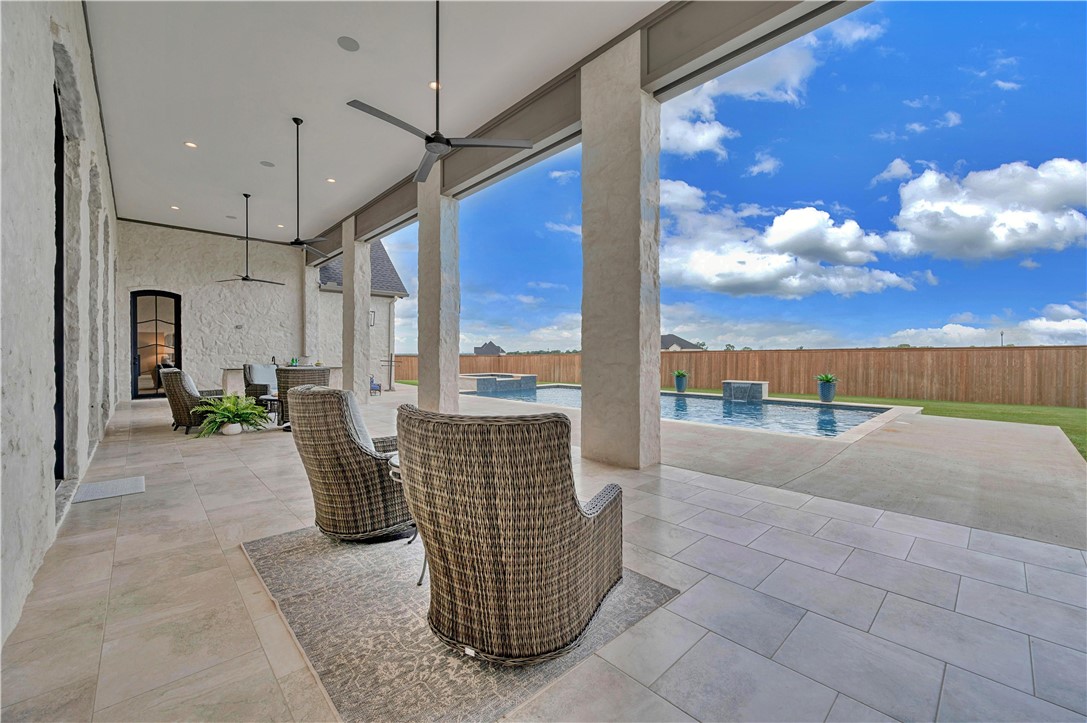117 Iris Street Lorena, TX 76655 - Photo 60 of 82 a view of an outdoor space with seating area