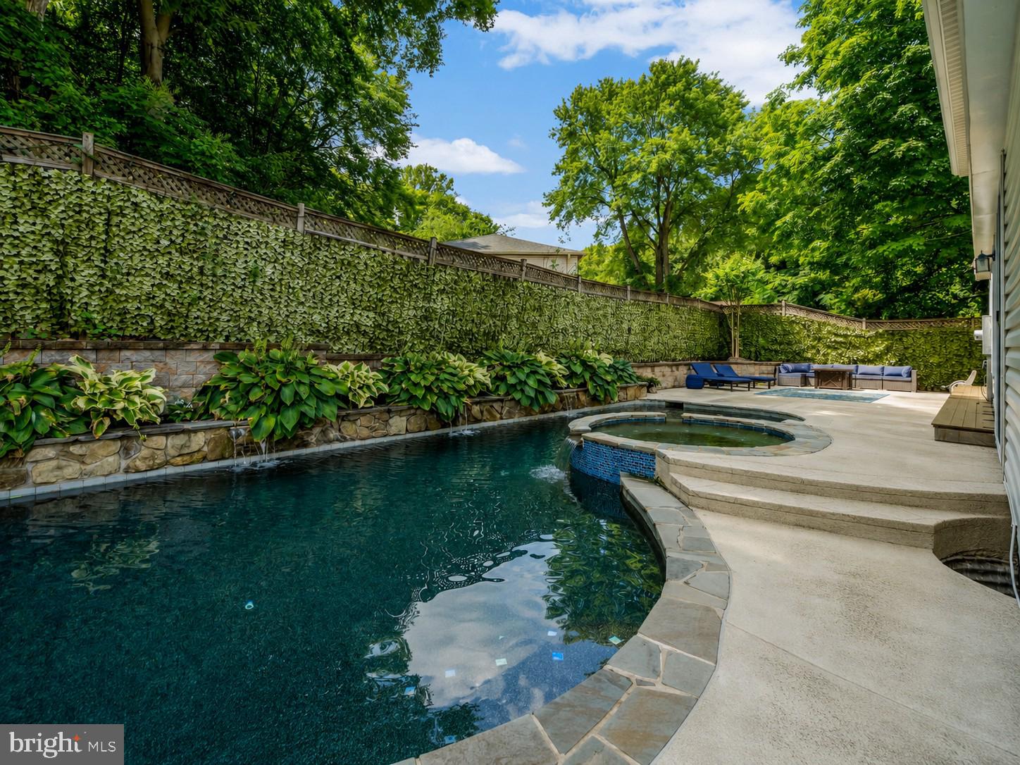 7809 Roundabout Way Springfield, VA 22153 - Photo 68 of 83 Built-in Water features bring the WOW