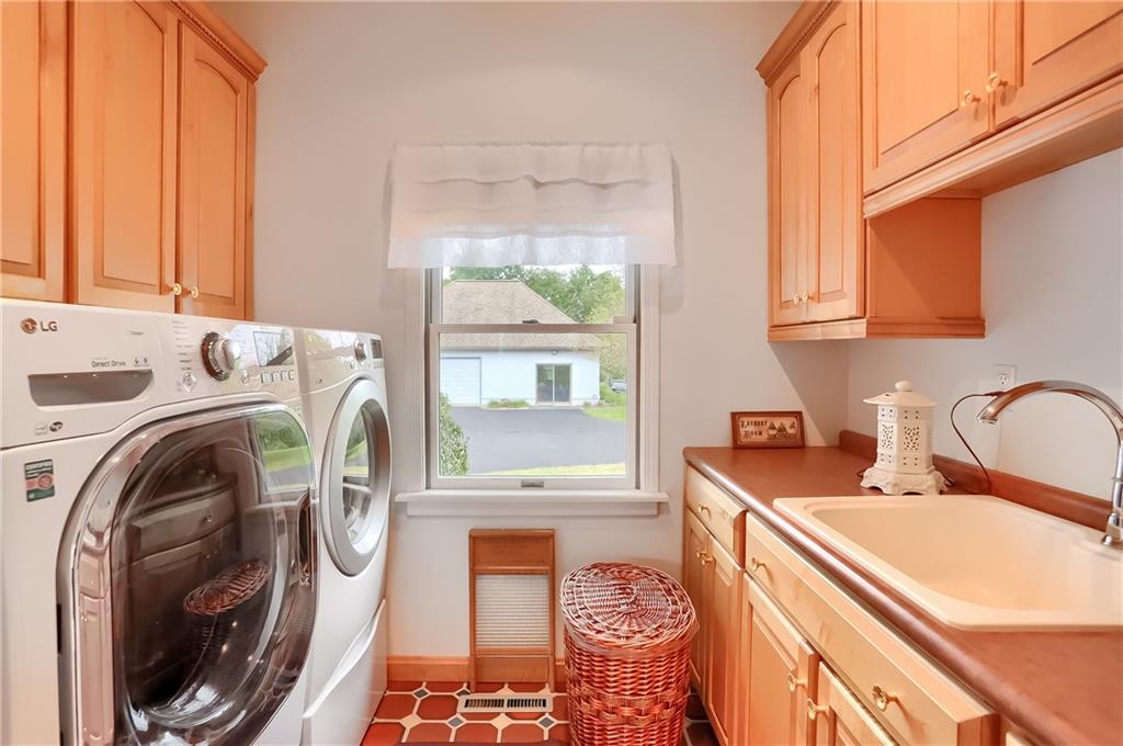 180 Brandon Road Slippery Rock, PA 16057 - Photo 23 of 50 Main floor laundry with two washing machines- and one dryer included!