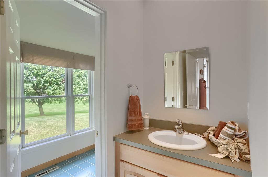 180 Brandon Road Slippery Rock, PA 16057 - Photo 36 of 50 Full Bathroom #3 attached to bedroom 3 on the main floor.