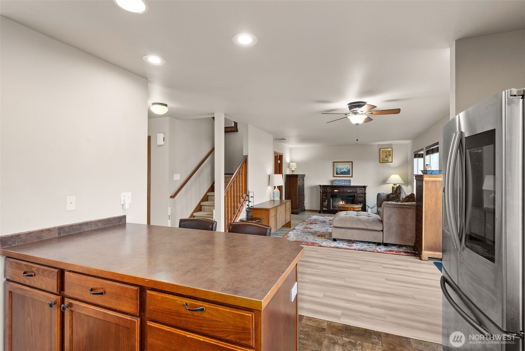 234 Wind River Drive Chehalis, WA 98532 - Photo 11 of 33 a view of a living room and kitchen
