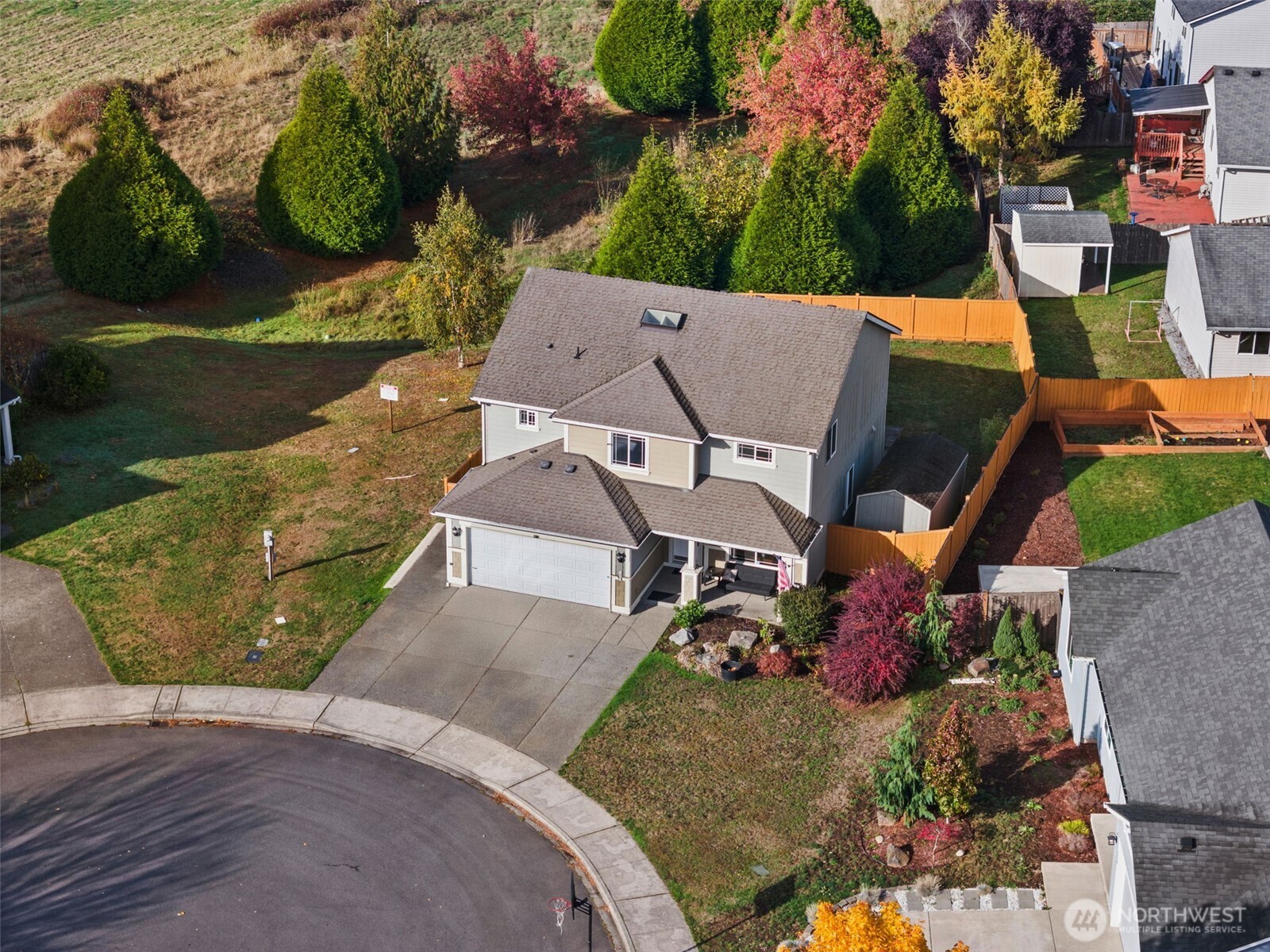 234 Wind River Drive Chehalis, WA 98532 - Photo 2 of 33 an aerial view of a house with a yard