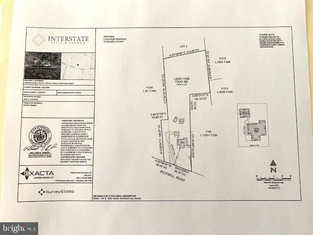 5950 Bicknell Road Indian Head, MD 20640 - Photo 26 of 26 5950 Bicknell-LOT SURVEY