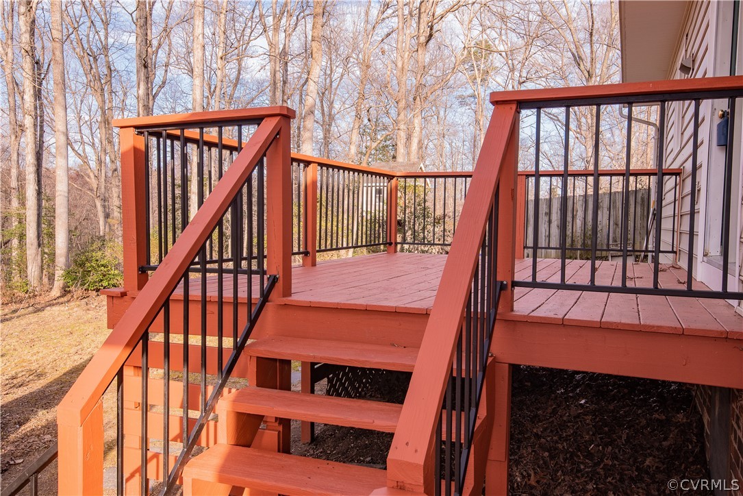 2312 Brookforest Road Midlothian, VA 23112 - Photo 12 of 39 a view of a balcony with an outdoor space