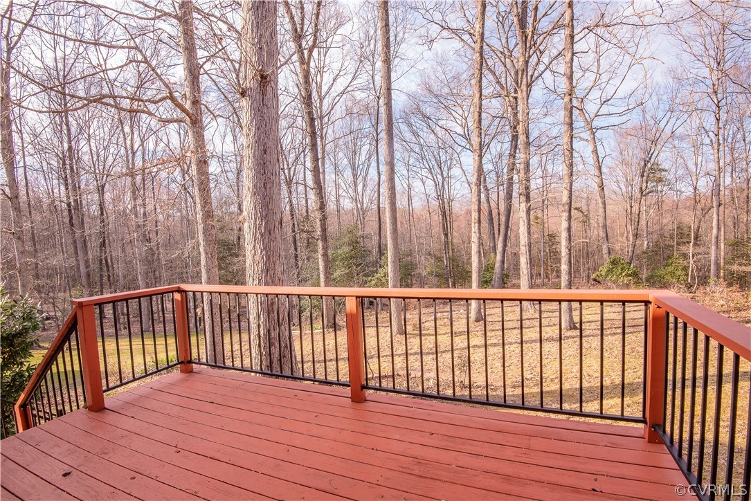 2312 Brookforest Road Midlothian, VA 23112 - Photo 13 of 39 a view of wooden deck