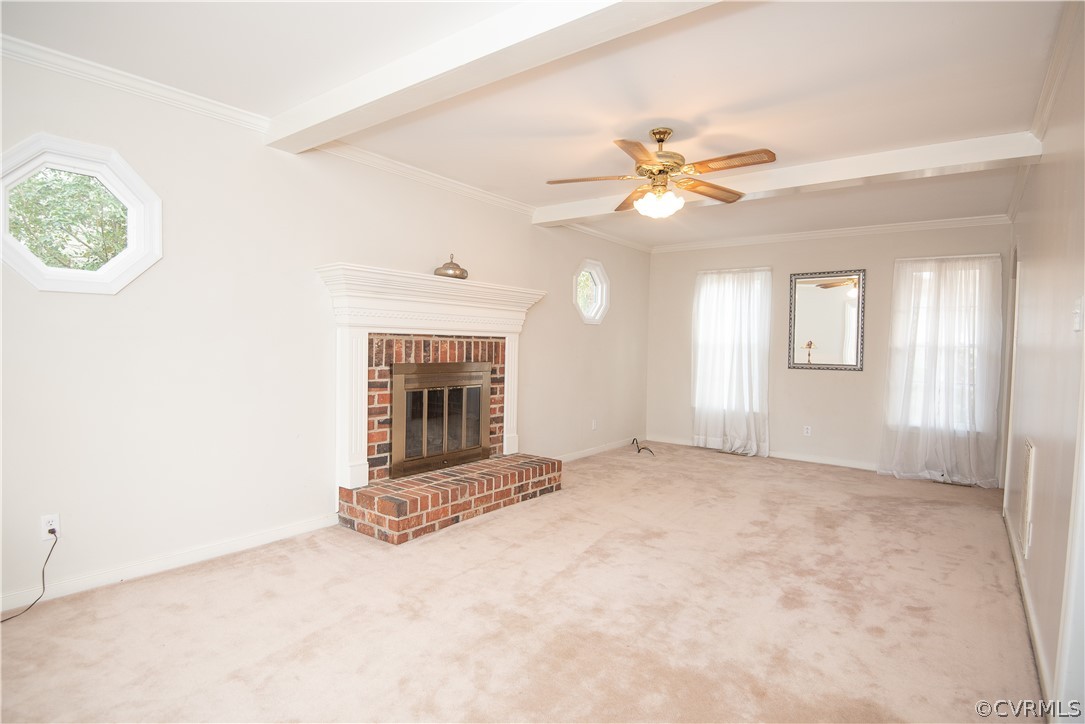 2312 Brookforest Road Midlothian, VA 23112 - Photo 21 of 39 an empty room with windows and fan