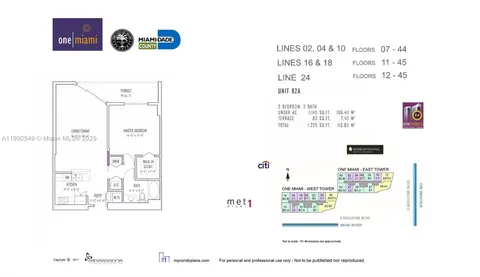 $425,000 | 335 South Biscayne Boulevard, Unit 2604, Miami, FL 33131