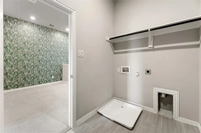 a view of closet area