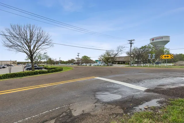a view of a city street