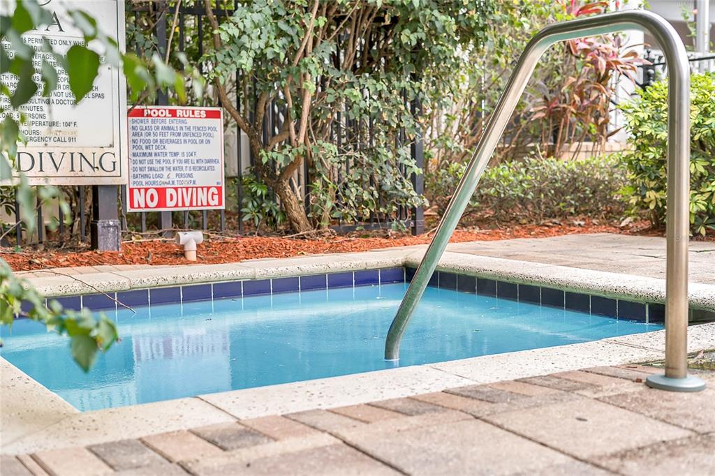 3751 Conroy Road, Unit 2325 Orlando, FL 32839 - Photo 27 of 31 a view of a swimming pool with a porch