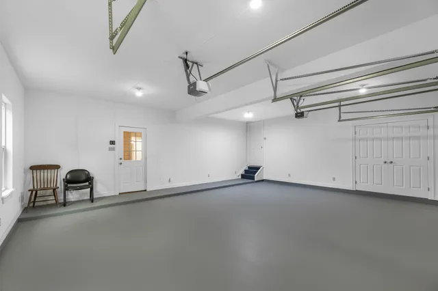 a view of a livingroom with a furniture and fireplace