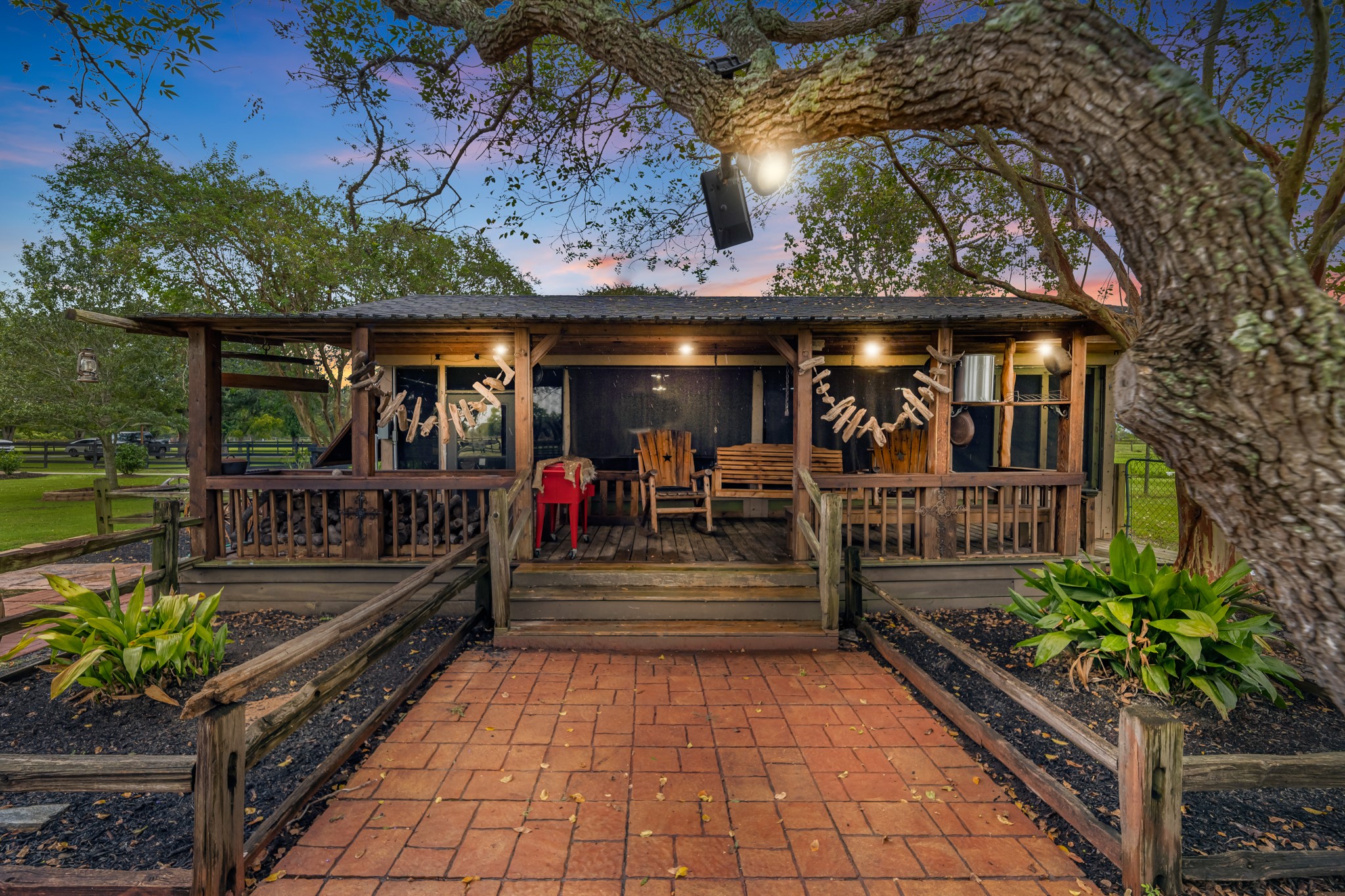 24849 County Road 48 Angleton, TX 77515 - Photo 35 of 48 a view of a chairs and tables in the patio