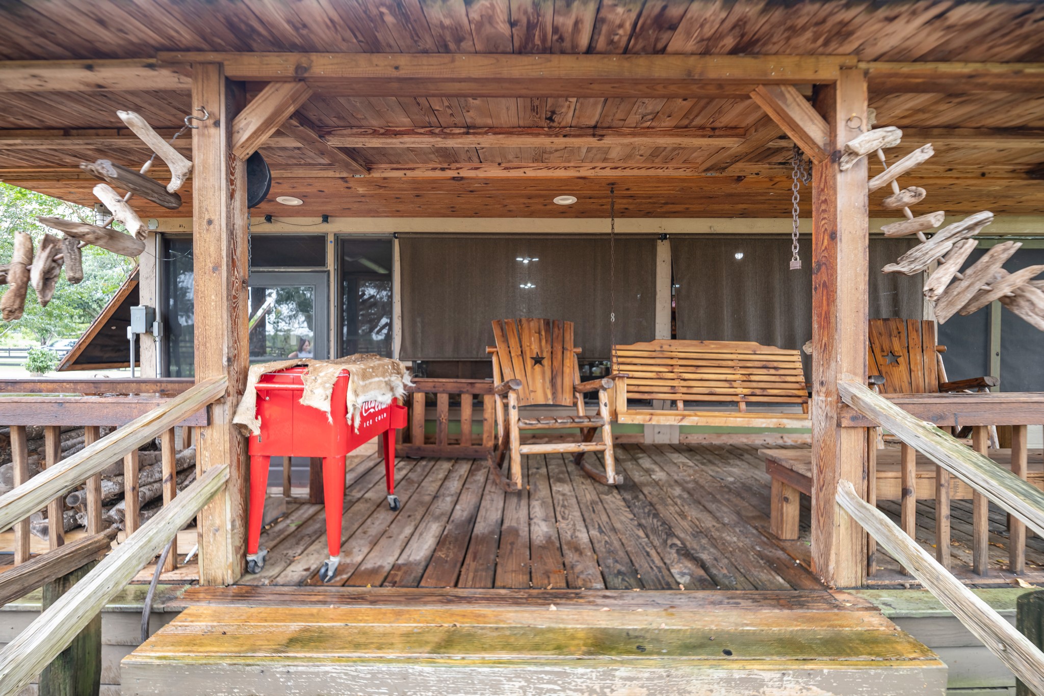 24849 County Road 48 Angleton, TX 77515 - Photo 36 of 48 a view of swimming pool with seating space