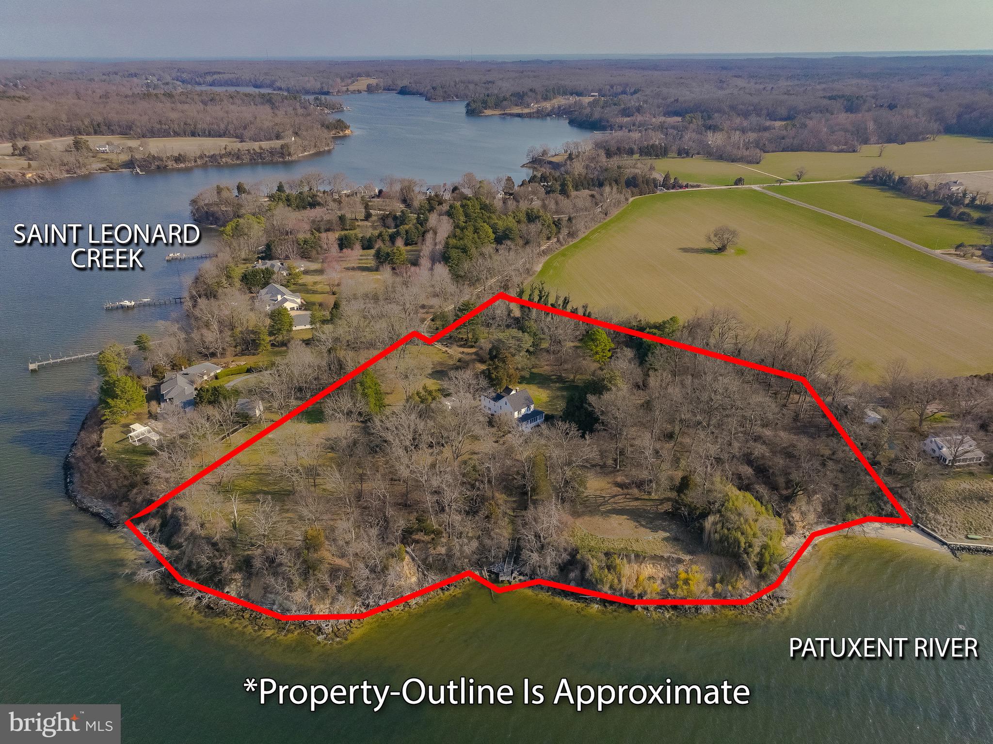 2790 Spout Lane Lusby, MD 20657 - Photo 1 of 95 8.21 acres Patuxent River & St Leonard Creek
